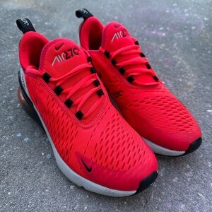 Nike Air Max 270 GS Youth 7Y Red Orbit Running Athletic Gym Sneakers ci5634-600